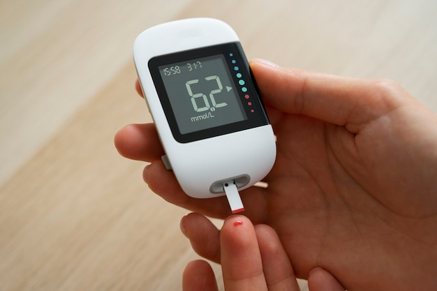 Glucose monitors are medical devices used to measure blood sugar levels, primarily for individuals with diabetes or other conditions affecting blood glucose. 